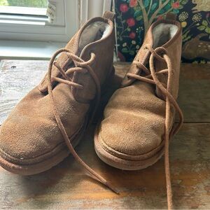 Ugh lace up boots size 10
